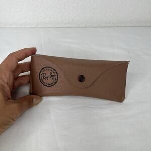Vintage RayBan Cream Sunglasses Case only, for sunglasses by Bausch & Lomb